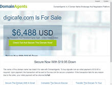 Tablet Screenshot of digicafe.com
